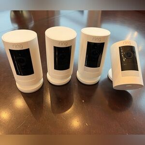 Ring Indoor Security Cameras - White
